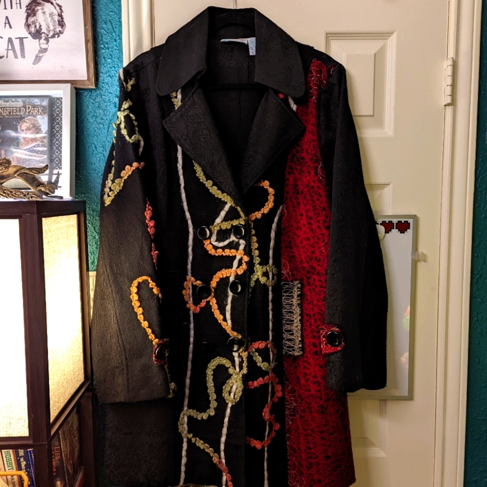 Emma G Artistic Wool Coat